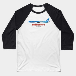 Boeing B787-9 - Air Tahiti Nui Baseball T-Shirt